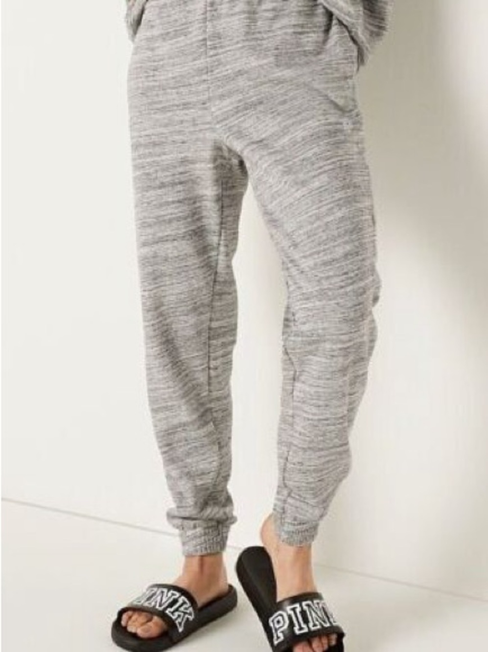 PINK High Waist Full Length Sweatpants